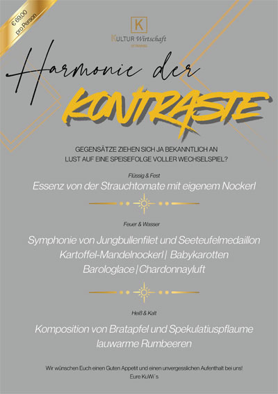 Harmonie der Kontraste